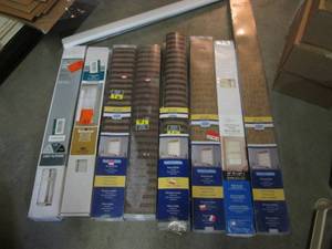 lot 112 image: (G-1) Assorted Window Blinds...