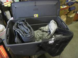 lot 118 image: (D-2) Large Tote with 2 Air Beds...