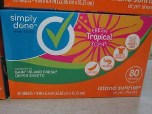 lot 154 image: (BS) 4 Boxes of Dryer Sheets...