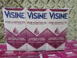 lot 164 image: (BS) 36 Boxes Visine For Contacts P...