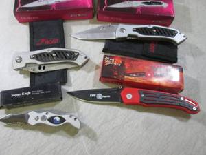 lot 191 image: (BSB) Assorted Folding Knives...
