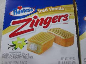 lot 209 image: (B-2) 3 Boxes Hostess Iced Vanilla ...