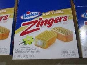 lot 211 image: (B-2) 3 Boxes Hostess Iced Vanilla ...