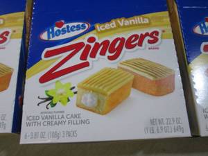 lot 212 image: (B-2) 3 Boxes Hostess Iced Vanilla ...