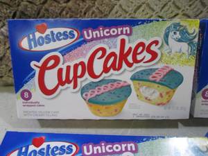 lot 218 image: (B-2) 6 Boxes Hostess Unicorn Cup C...