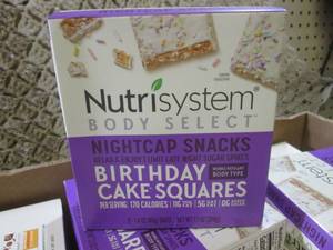 lot 246 image: (C-2) Box Full of Nutrisystem Body ...