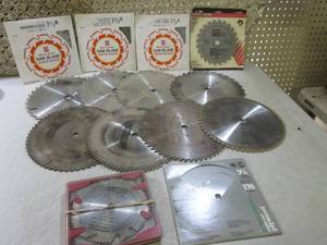 lot 268 image: (BS) Assorted Saw Blades...