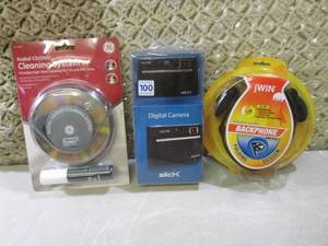 lot 269 image: (BS) Digital Camera Stereo Headphon...