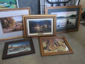 lot 273 image: (FS) Assorted Framed Prints See Pho...