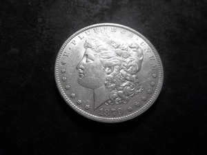 1879 O Morgan Silver Dollar