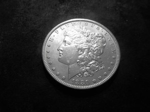 1880 Morgan Silver Dollar