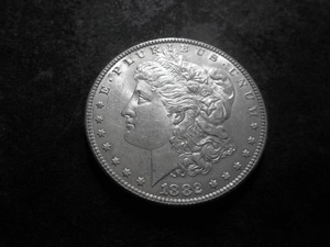 1882 Morgan Silver Dollar