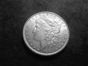 1884 Morgan Silver Dollar