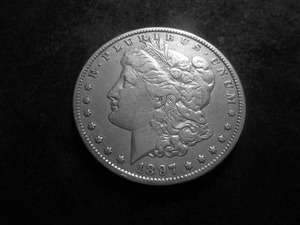 1897 O Morgan Silver Dollar