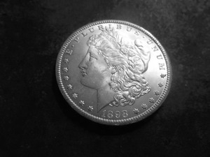 1898 O Morgan Silver Dollar