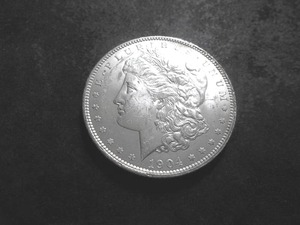 1904 O Morgan Silver Dollar