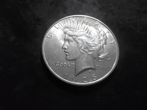 1926 D Silver Peace Dollar