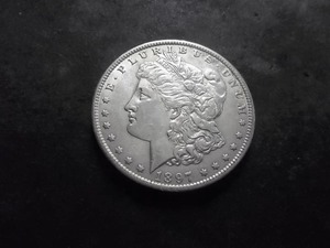 1897 O Morgan Silver Dollar