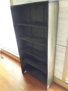 Beautiful Primitive Antique Shelving Unit Bookcase