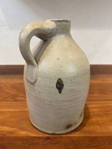 WOWOW RARE Antique Barrett &amp CO Stoneware Water Whiskey Jug