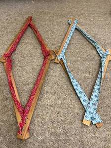 Fabulous Vintage Array Of Embroidery Frames and Hoops