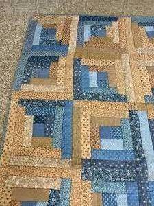 Vintage Large Beautiful Handmade &amp Signed On The Back By Mother To Daughter Geometric Floral Patterned Quilt&nbsp