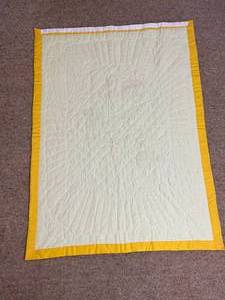 Darling Handmade Vintage Kids Bear Themed Quilt&nbsp