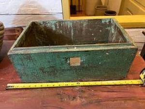 Antique Milk Wooden Box