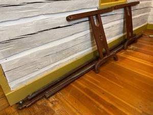 WOW Fantastic Antique Quilt Stretcher Quilting Bee Frame