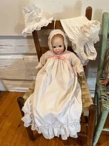 Lot Of 2 Vintage Dolls - Chairs Not Included