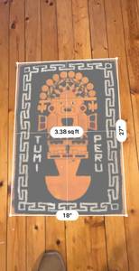 Vintage Handmade Tumi Peruvian Designed Wall Art