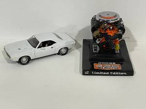 lot 19 image: ERTL 70 Dodge Challenger and 426 Hemi Model