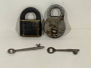 lot 24 image: Vintage Locks and Keys