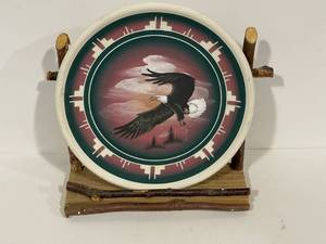 lot 44 image: Eagle Plate and Display