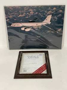 lot 57 image: Military Photo and Frame