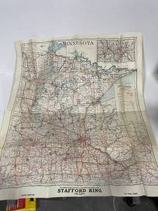 lot 68 image: Vintage 50,000 Acre Sale Map
