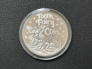 1 Ounce .999 Fine Silver Tooth Fairy Round