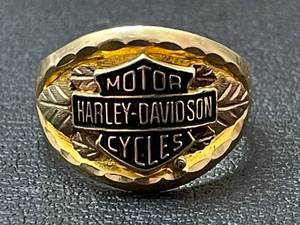 Harley Davidson Black Hills Gold Ring