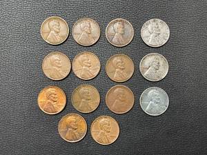 14 Lincoln Wheat Cents