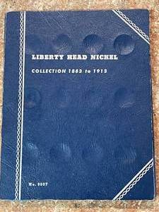 Liberty Head Nickel Book & 11 Nickels
