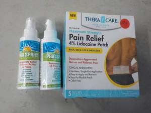 Pain Spray and Pain Relief...