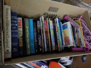 Box of Books and Jump ropes...