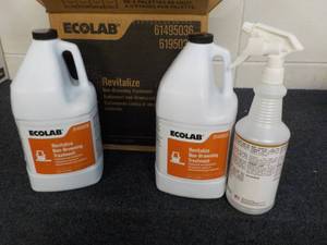 2 Gallon Jugs Ecolab Revitalize Non...