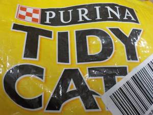 Tidy Cats 50 lb. Bag Clay Litter...