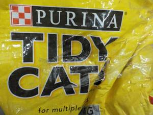 Tidy Cats 50 lb. Bag Clay Litter...