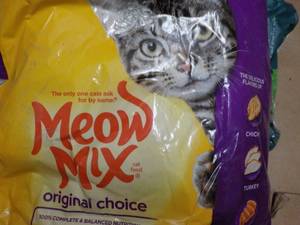 Meow Mix 18 lb. Bag...
