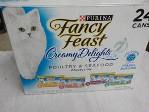 24 Cans Purina Fancy Feast Cat Food...