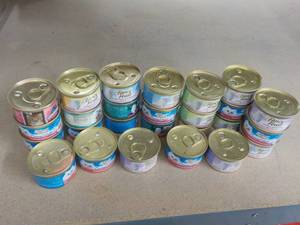 26 Cans Cat Food...