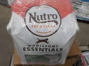 3 - 5 lb. Bags Nutro Cat food...