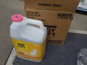 2 - 20 lb. Jugs Tidy Cat Litter...